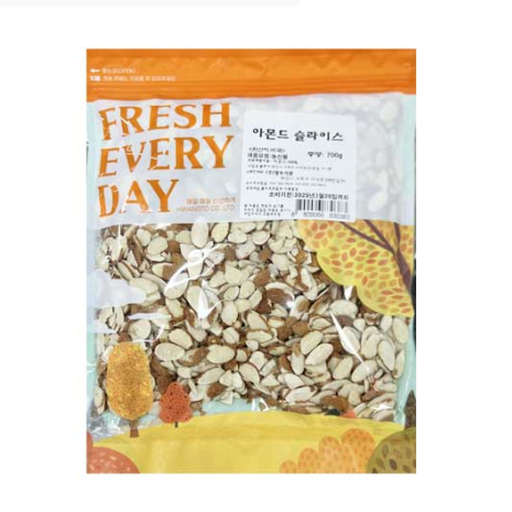 아몬드슬라이스(황토)