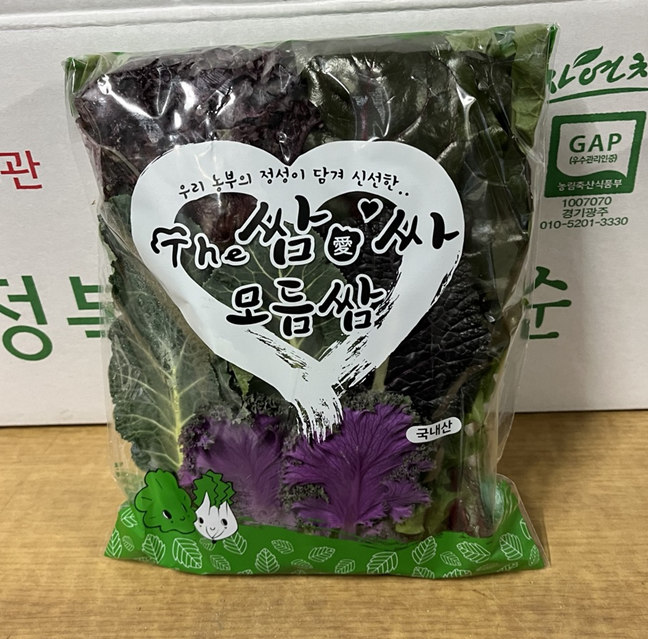 모듬쌈(250g)봉지