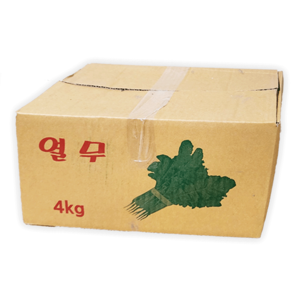 부산열무(박스) (4kg)