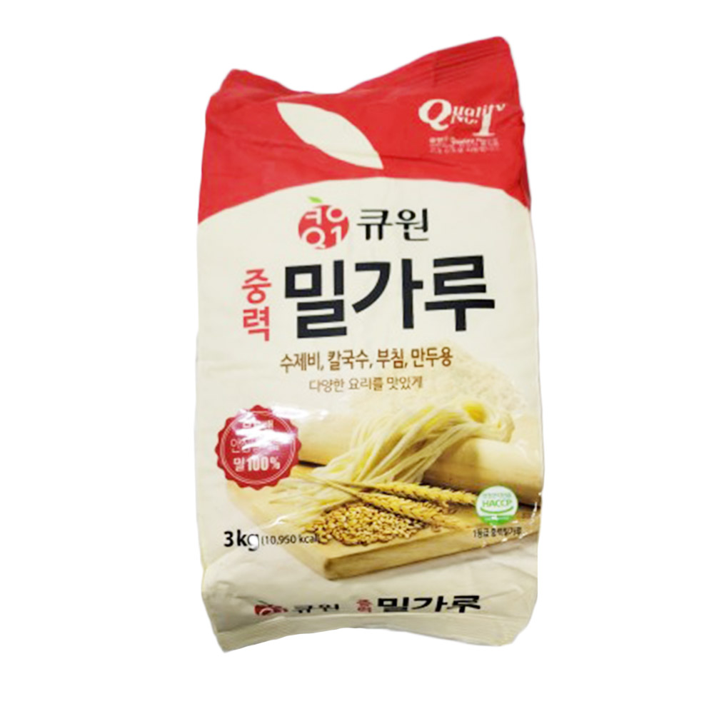 밀가루[큐원](3kg)