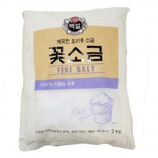 꽃소금[백설](3kg)