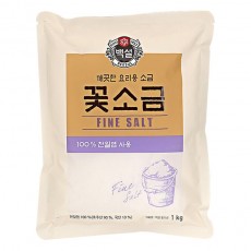 꽃소금[백설](1kg)