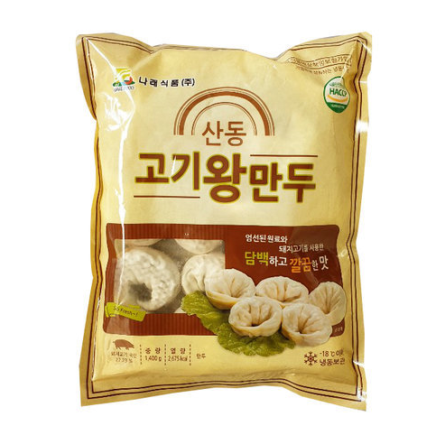 산동고기왕만두(1400g)