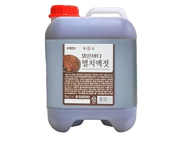 몽고 멸치액젓 말통(9kg)