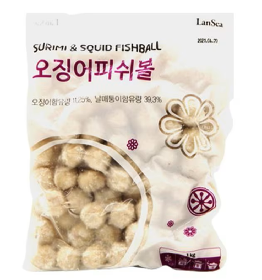 오징어피쉬볼_1kg[랜시]