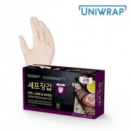 라텍스장갑_아이보리L_유니랩_A급