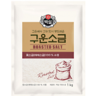 꽃소금_구운소금_1kg[백설]