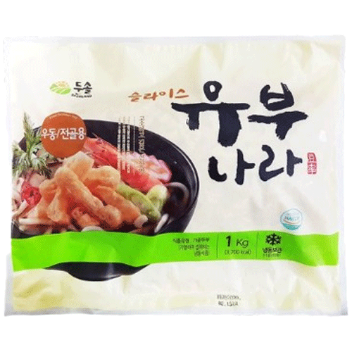 유부채(두솔)슬라이스