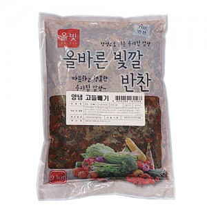 고들빼기무침(상하)