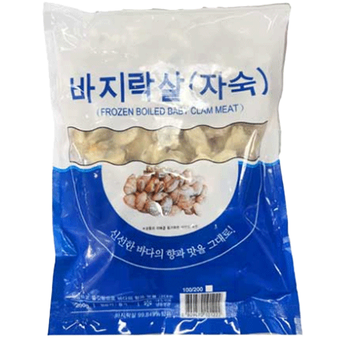 자숙 바지락살200g