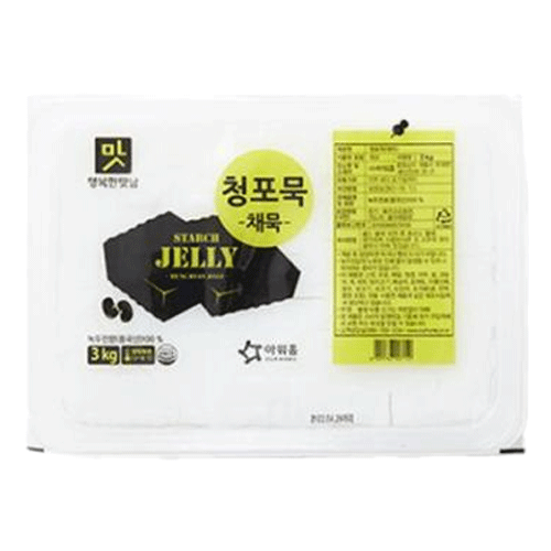청포묵_3kg팩