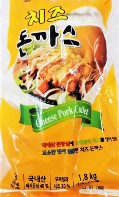 치즈돈가스(냉동)