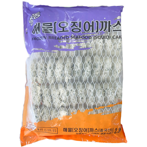 해물까스(오징어)