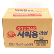 참라면사리벌크(오뚜기)115g/48개