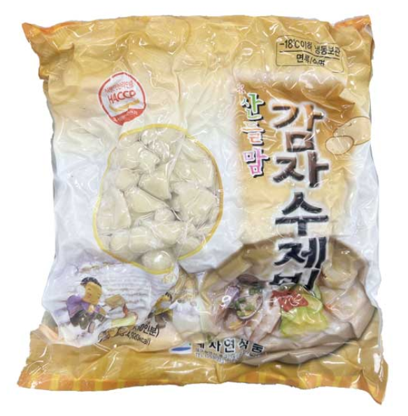 냉동감자수제비(대자연식품)