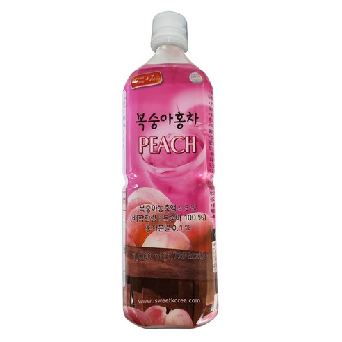 복숭아홍차(스위트)