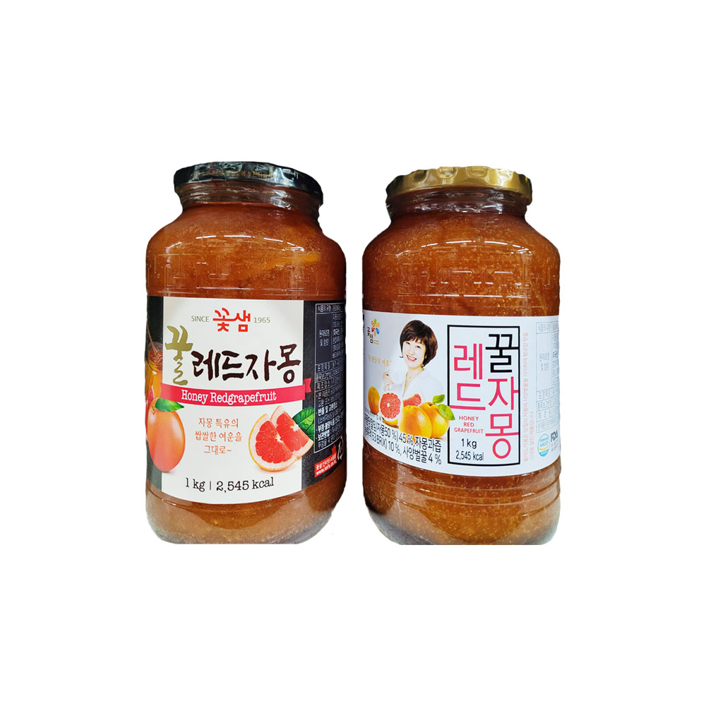 자몽청