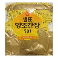 일회용양조간장501(샘표)6ml/200入