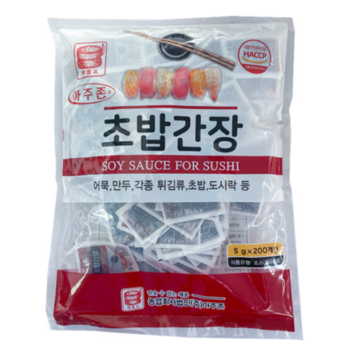일회용간장초밥용(승진)5g/200入