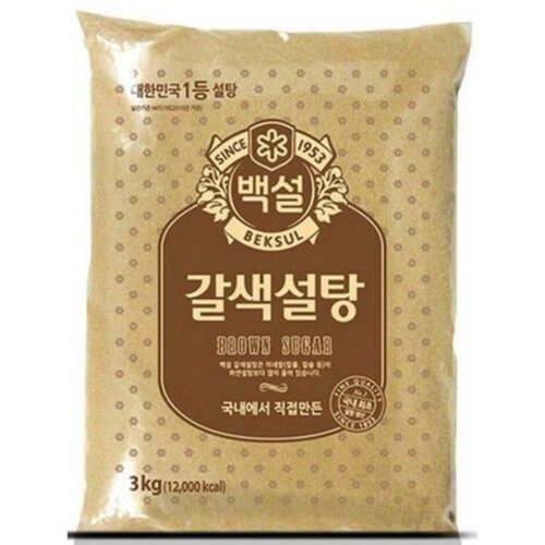 갈색설탕_3kg[백설]