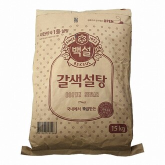 갈색설탕_15kg[백설]