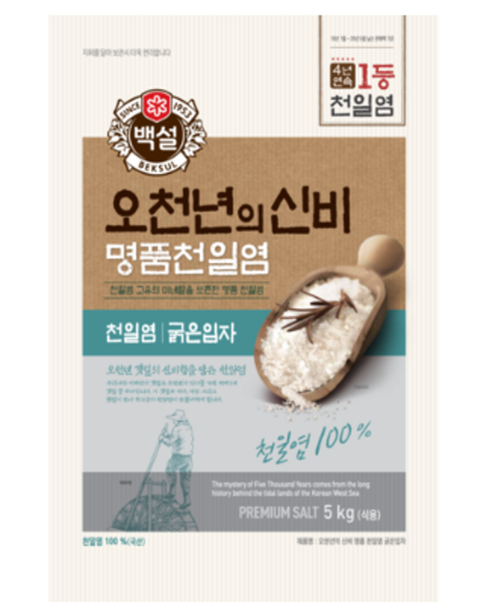 오쳔년의신비_명품천일염_굵은1kg[백설]