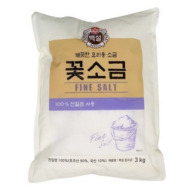 꽃소금_3kg_청정원