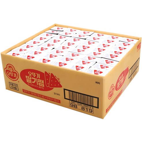 일회용딸기쨈(오뚜기)12g/480入