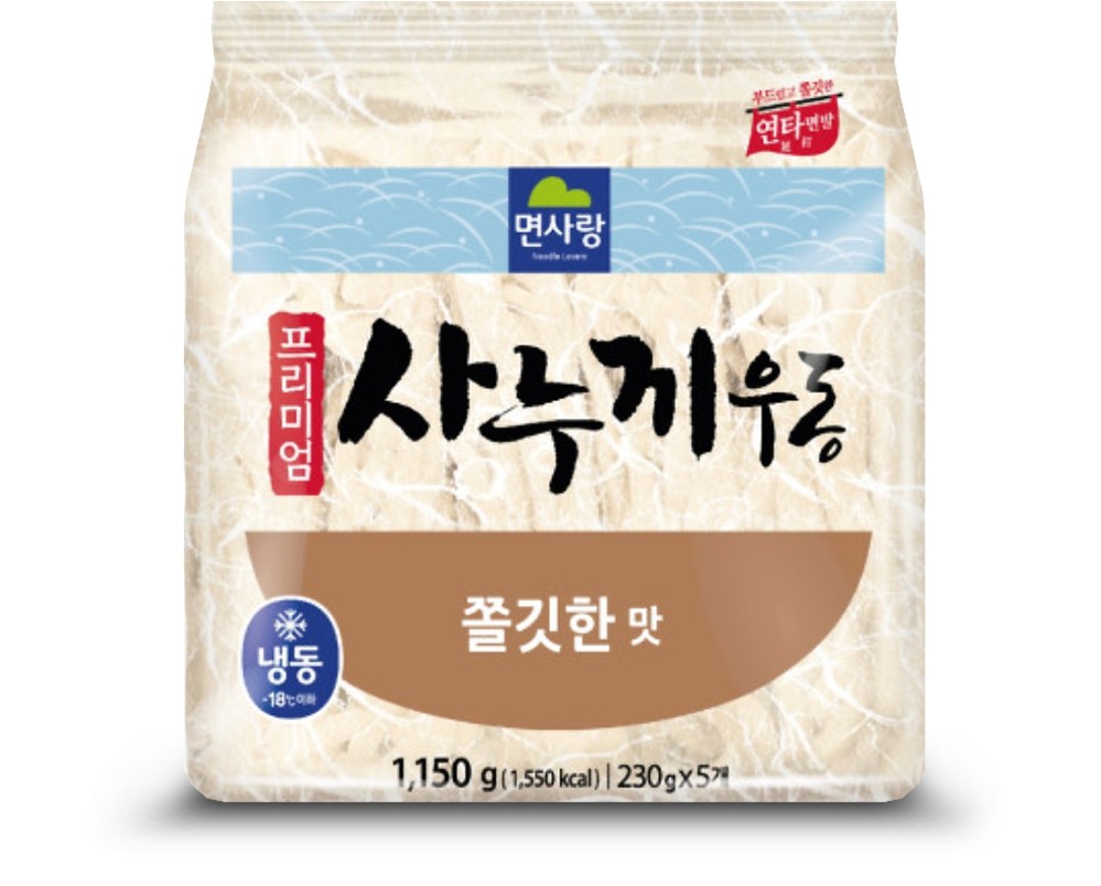 사누끼우동[면사랑]230g*5(1.15kg)